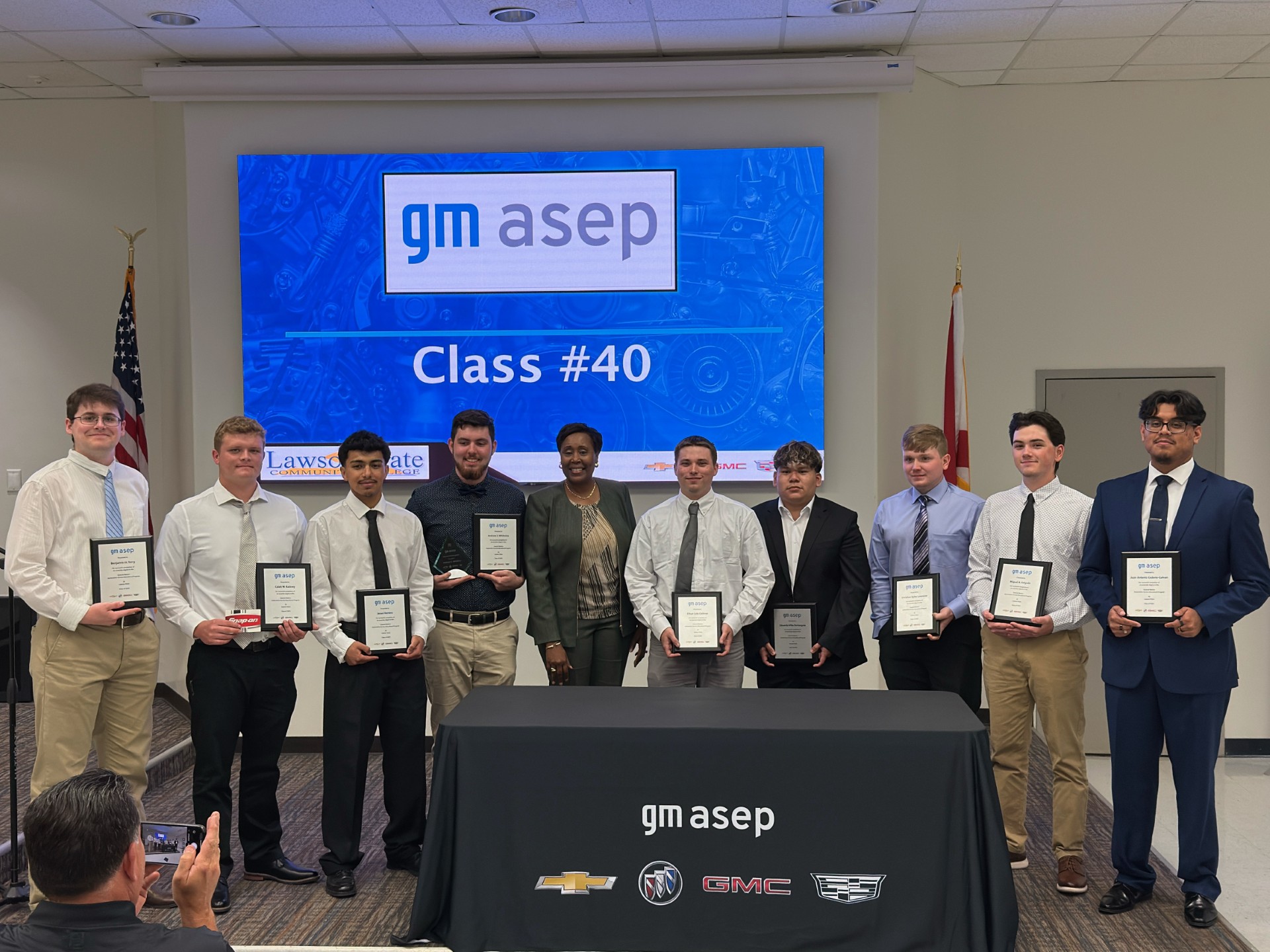 GM ASEP photo of students with certificates 