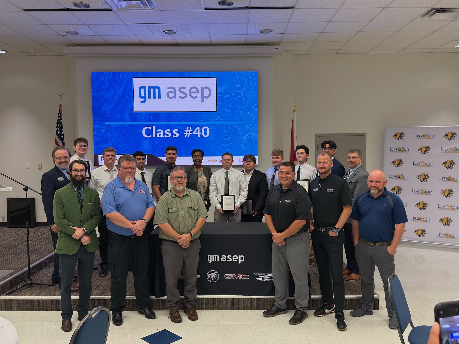 Lawson State's GM ASEP Honors Graduating Class