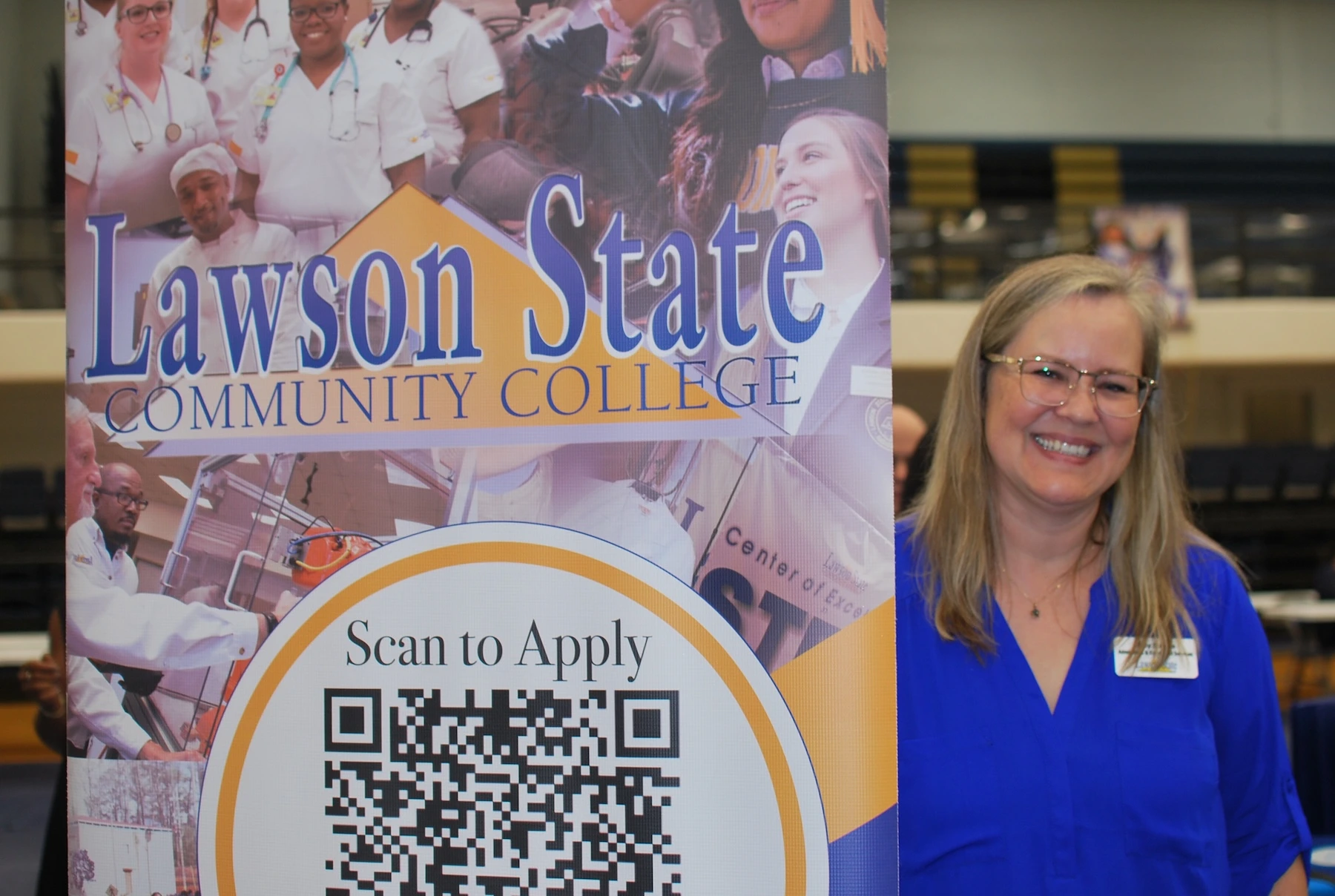 Lawson State how to apply barcode