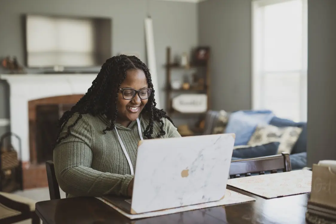 Student with the Laptop 