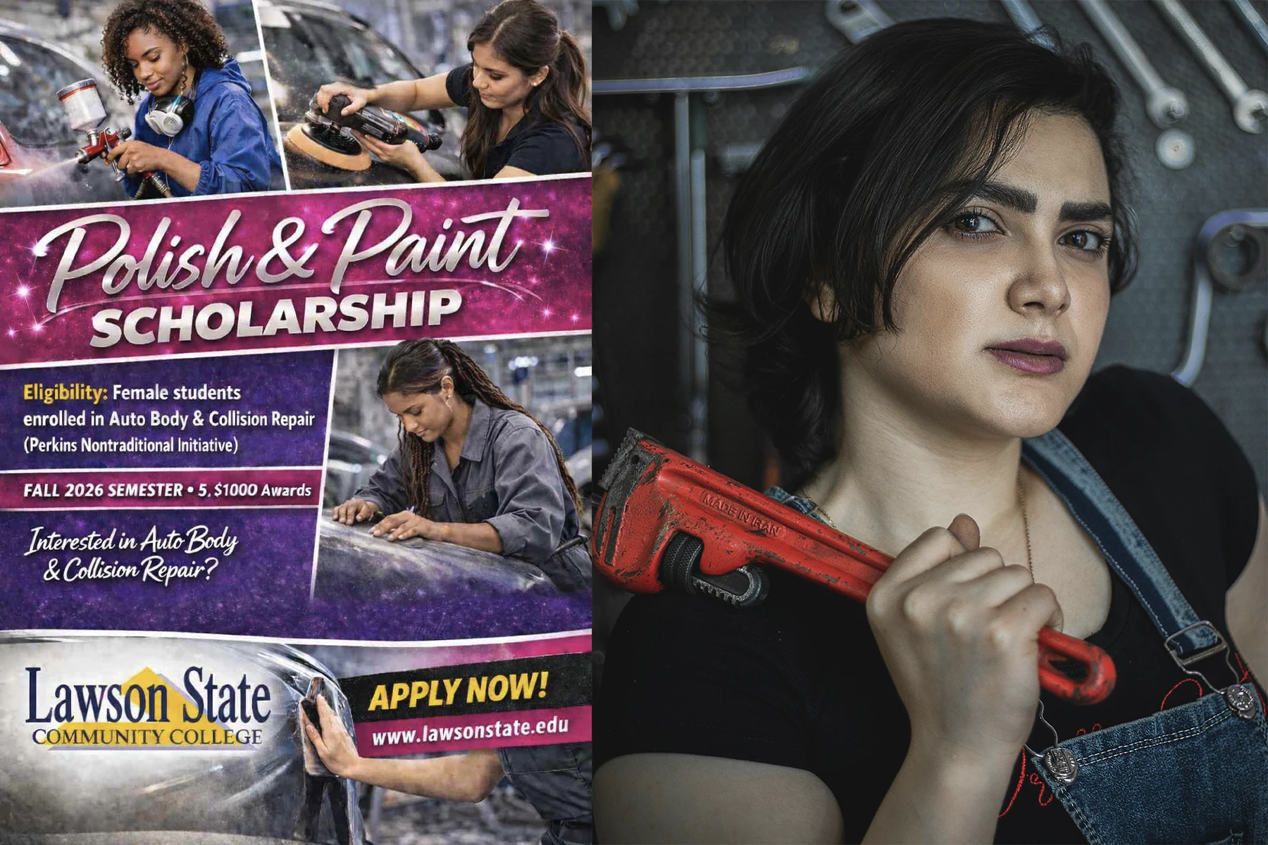 Polish & Paint Scholarship Flyer