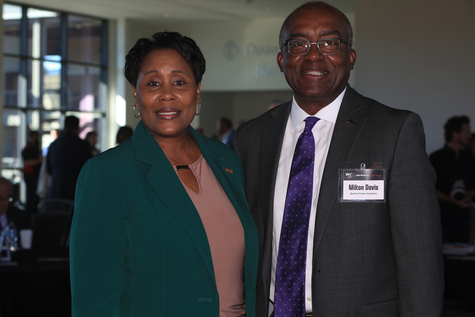 Dr. Anthony with Milton Davis