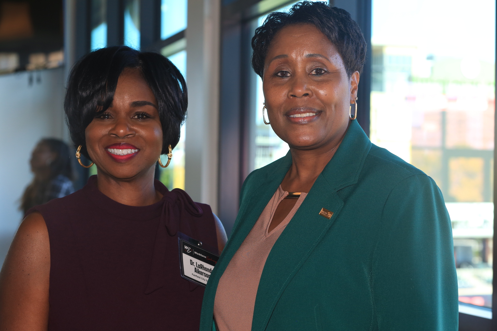 Dr. LaRhonda Aikerson with Dr. Anthony