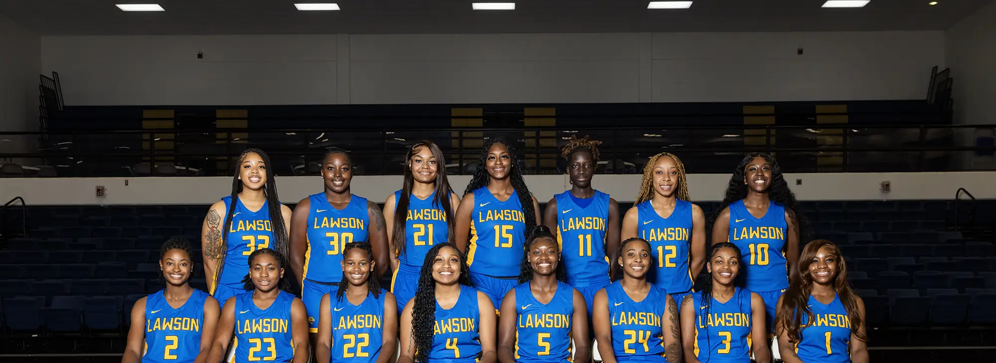 Women Basketball team sitting on the chair
