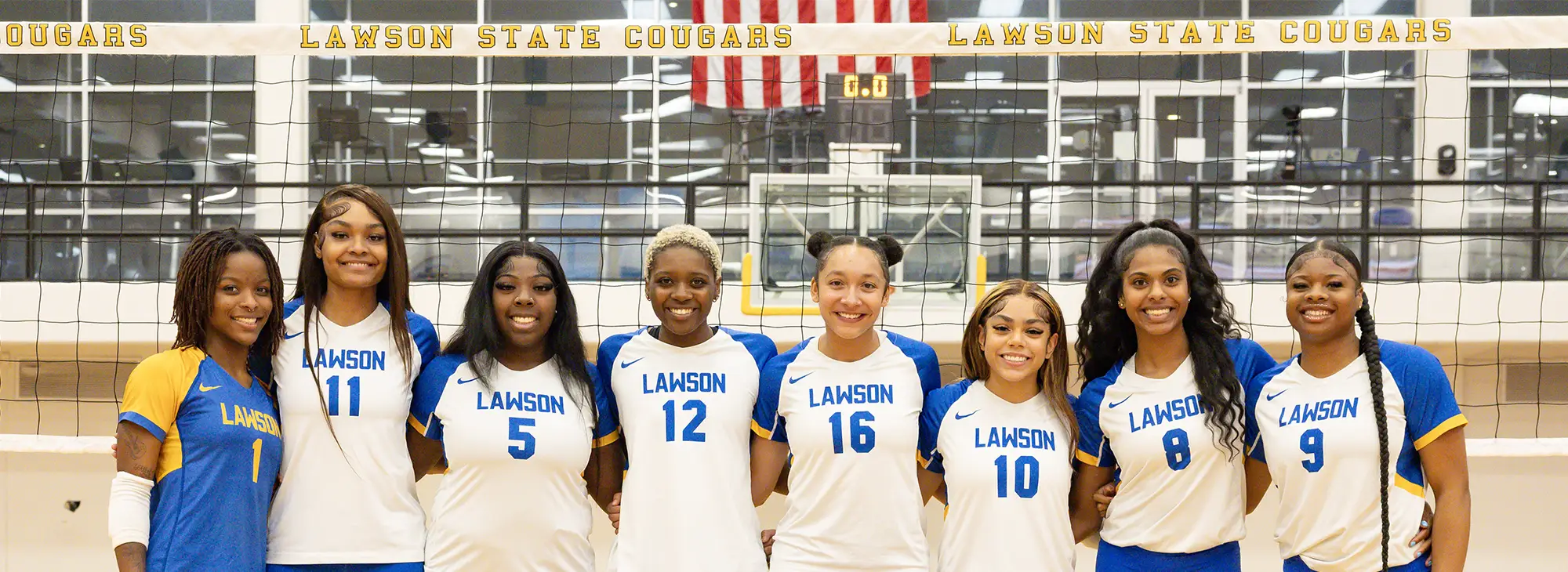 Lawson state women's volleyball team